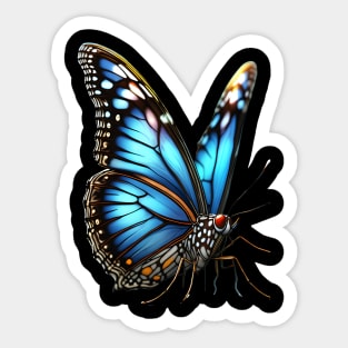 Iridescent Butterfly Sticker